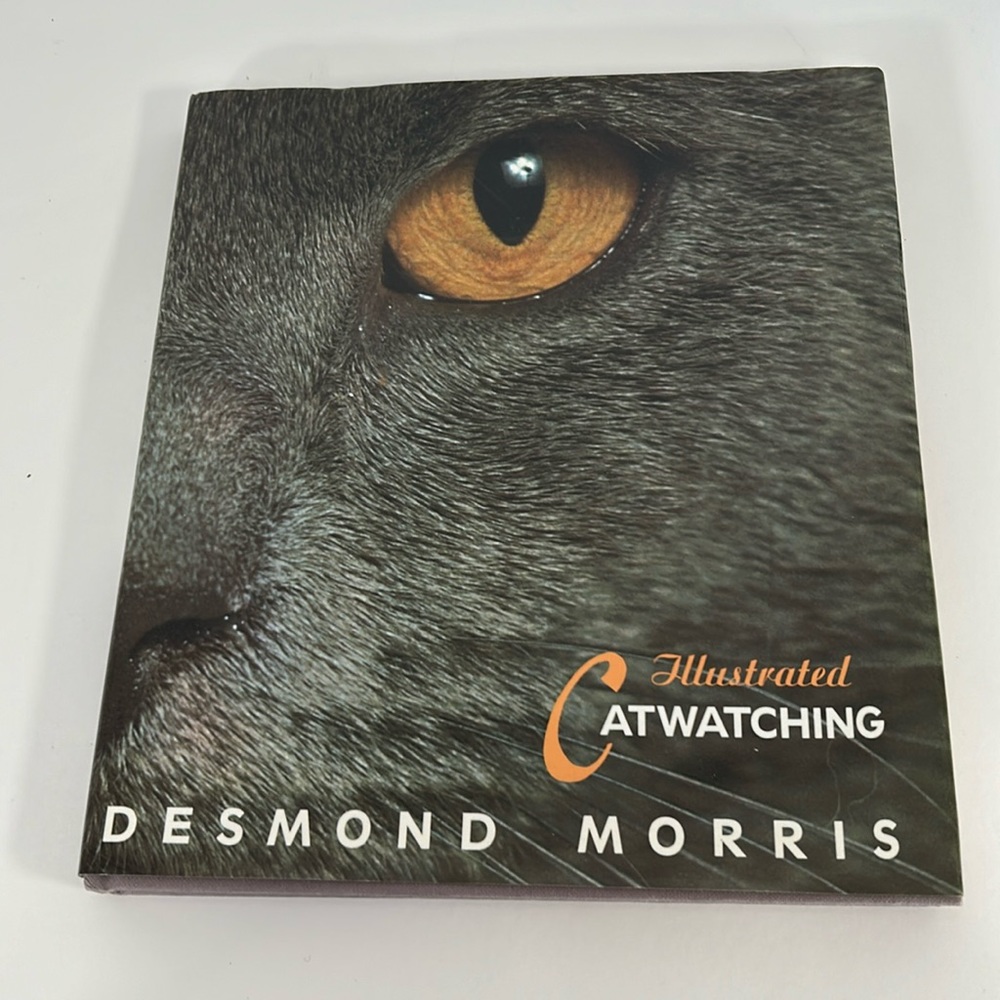Desmond Morris “Illustrated Catwatching” Vintage New Old Stock Hardcover Book